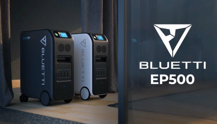 Get to know the BLUETTI EP500: Huge solar battery with an output of 5100 watt hours, with which you can cut the cable to the power grid - Wccftech

