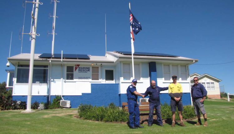 Narooma Marine Rescue Receives Solar Battery Backup - Narooma News

